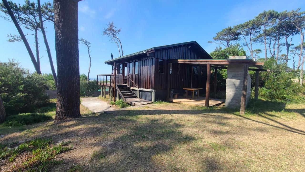 Cabaña en la playa. ventanales y terraza al mar Salinas Exterior foto